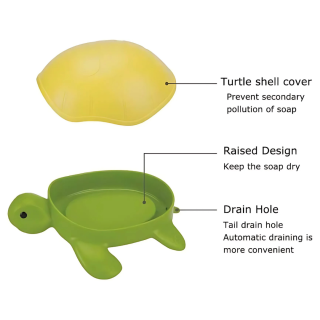 Porte savon tortue