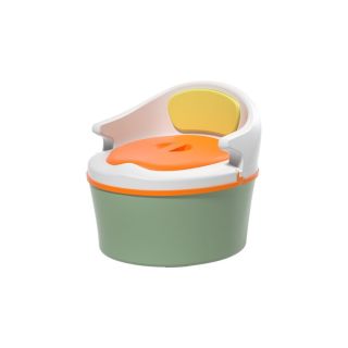 Pot de Toilette Pour Bébé 2en1 orange
