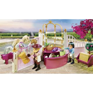 PRINCESSE AVEC CHEVAUX ET INSTRUCTEUR PLAYMOBIL PRINCESS