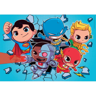 PUZZLE 2X60 PCS  Clementoni-Super Friends