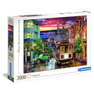 Puzzle 3000 Pcs San Francisco - Clementoni