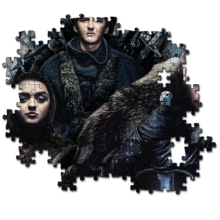 Puzzle 500 Pièces - Lac Braies - Clementoni-Game of Thrones