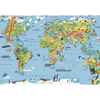 Puzzle la carte du monde - Creatives