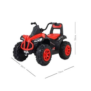 Quad électrique rouge  9958 