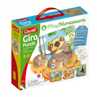 Giro Puzzle Puzzles à monter et tourner Play Montessori