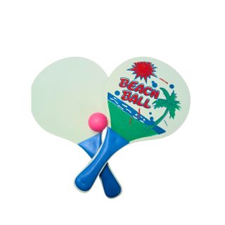 Raquettes de plage 33cm  avec Balle -Modèle 3