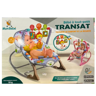 Relax Transat Pour Bébé  Rose - Mon Bébé