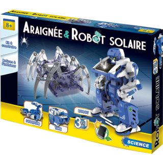 Robot et araignée solaire à construire