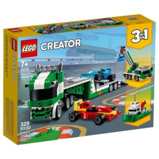 LEGO Creator 3 en 1 Transporteur de voiture de course
