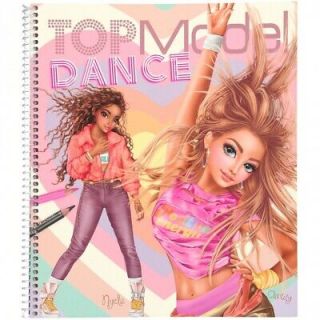 Album de coloriage Top Dance