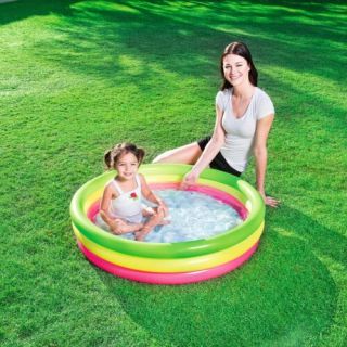 Piscine gonflable arc-en-ciel-1.02*25CM