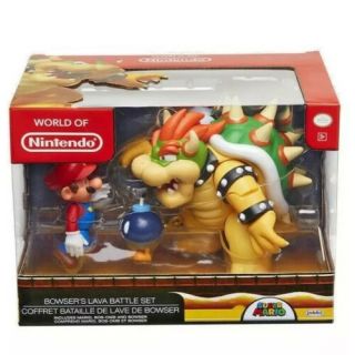 Coffret diorama Super Mario et Bowser