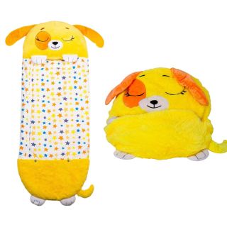 Sac de Couchage de Dessin Animé Chaud et Doux-Jaune