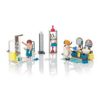 Salle de Bain avec Douche à l'italienne  Playmobil