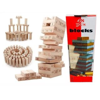 Jenga Blocks 48 PCS