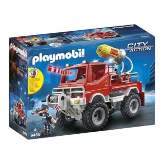 4×4 DE POMPIER AVEC LANCE-EAU PLAYMOBIL