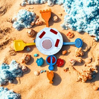 Seau de Plage Avec Accessoires -G