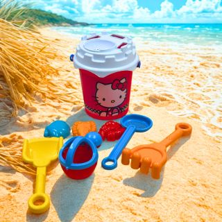 Seau de Plage Avec Accessoires -G