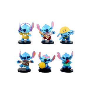 Set de 6 Figurine Stitch - SerieSea