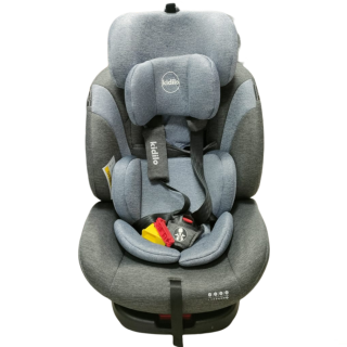 Siège Auto Isofix 360° Gris - KIDILO