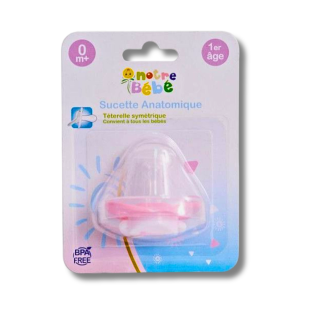 Sucette Bébé 1er Age en Silicone - Notre Bébé