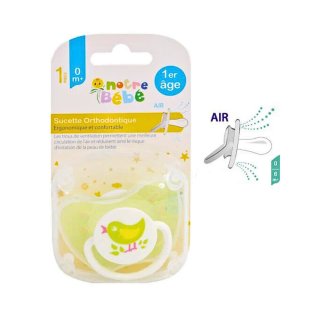 Sucette Orthodontique 1er Age - Notre Bébé 