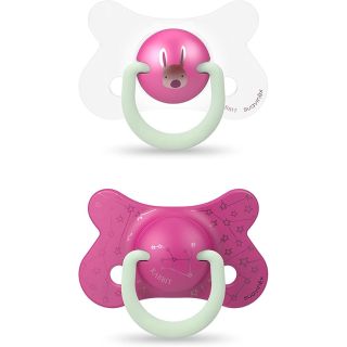 Pack de 2 Sucettes Anatomiques rose - Suavinex