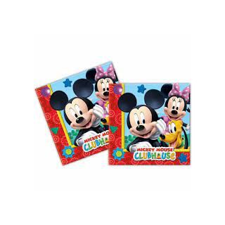 20 SERVIETTES PLAYFUL MICKEY