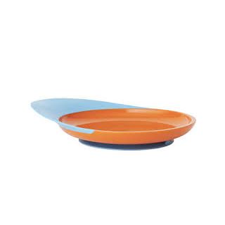 Assiette catch plate orange / bleu - Boo