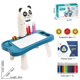 Table Avec Projecteur de Dessin-Panda