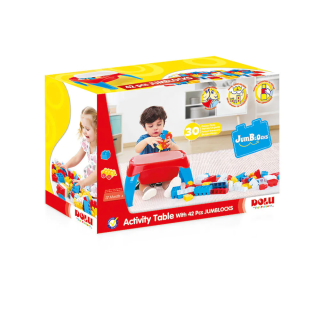 Table d'activités avec 30 Blocs