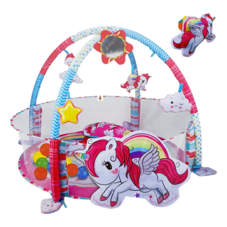Tapis d'éveil 3 en 1 Licorne Pour Fille