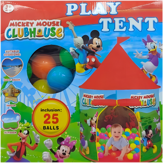 Tente Mickey Mouse Avec 25 Balles