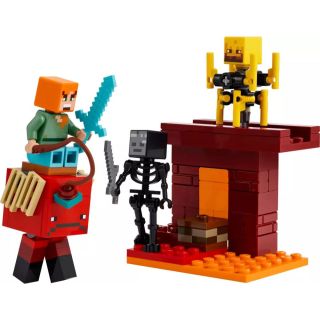 THE NETHER LAVA BATT - LEGO
