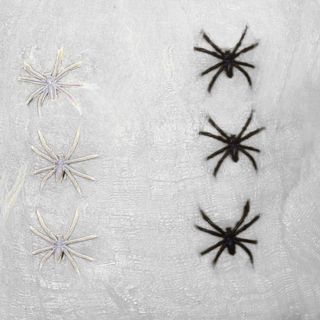 TOILE D'ARRAIGNEE BLANCHE 60GR + 4 ARRAIGNEES - Boland