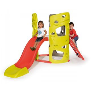 Tour d'escalade avec Toboggan Plus Echelle - SMOBY