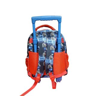 Trio : Trolley 16" 3Poches+Sac à Gouter +Trousse Garçon + Porte Clé-Modèle 2