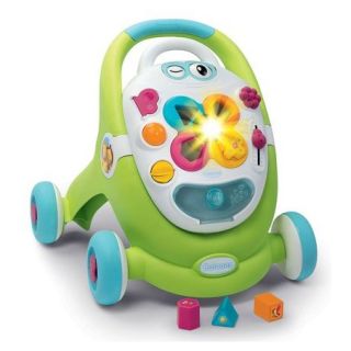 Trotteur 2 en 1 avec centre d'activités interactif Cotoons SMOBY