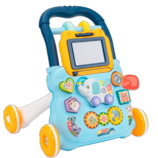 Trotteur Musical et Interactif Bleu