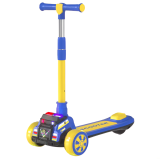 Trottinette Lumineuse Police 3 Roues pour Enfants