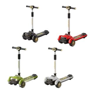 Trottinette Voiture Pour Enfant Pliable et Musical-Vert