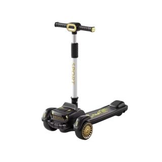Trottinette Voiture Pour Enfant Pliable et Musical-Noir