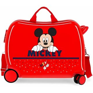 Valise Mickey Pour Enfant rouge 