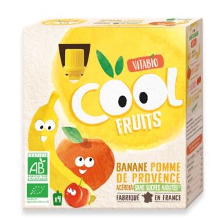 VITABIO Cool Fruits Pomme Banane