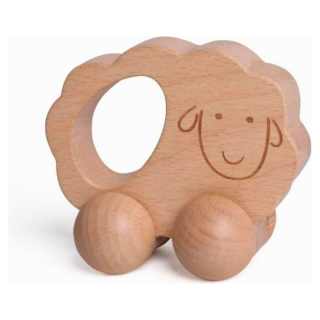 Voiture Mouton En Bois - Manchot