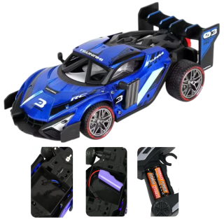 METAL HIGH SPEED BLeu - Voiture R/C 