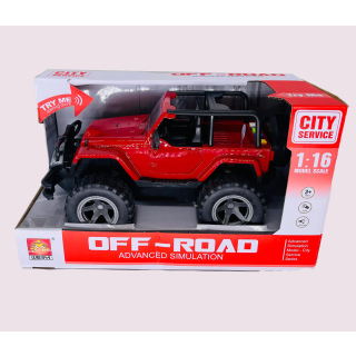 Voiture Tout-Terrain avec son et lumière 1:16