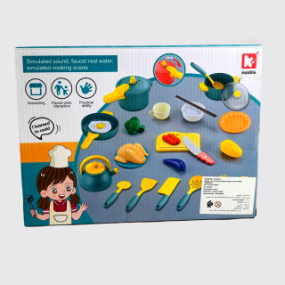 Dînette -Kit Ustensile de Cuisine Enfant ASST