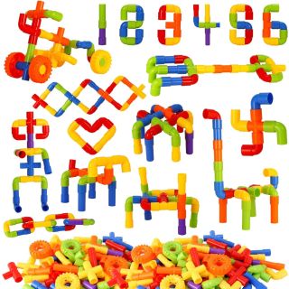 Tube building 10 Styles 8 Colors 56 pcs